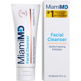 MiamiMD Face Wash foaming cleanser for hydrated, healthy skin.