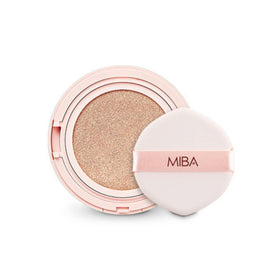 MIBA Ionized Calcium Foundation Season 2 big cushion No. 21 offers rich coverage and a radiant finish.