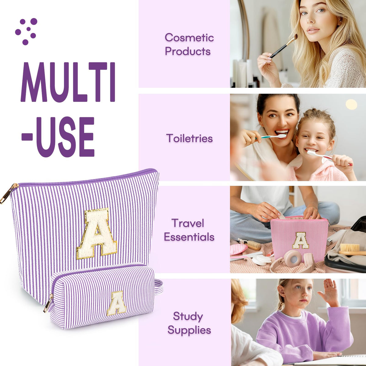 Mibasies color options with alphabet lettering for personalized gifts.
