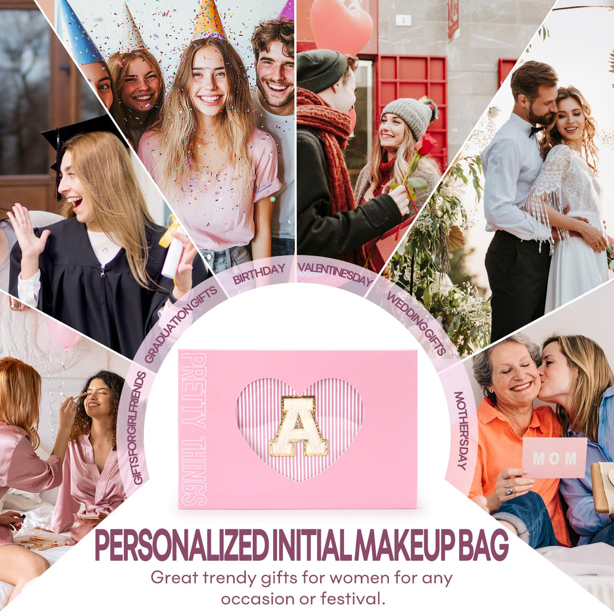 Mibasies durable portable makeup bag designed for everyday use.