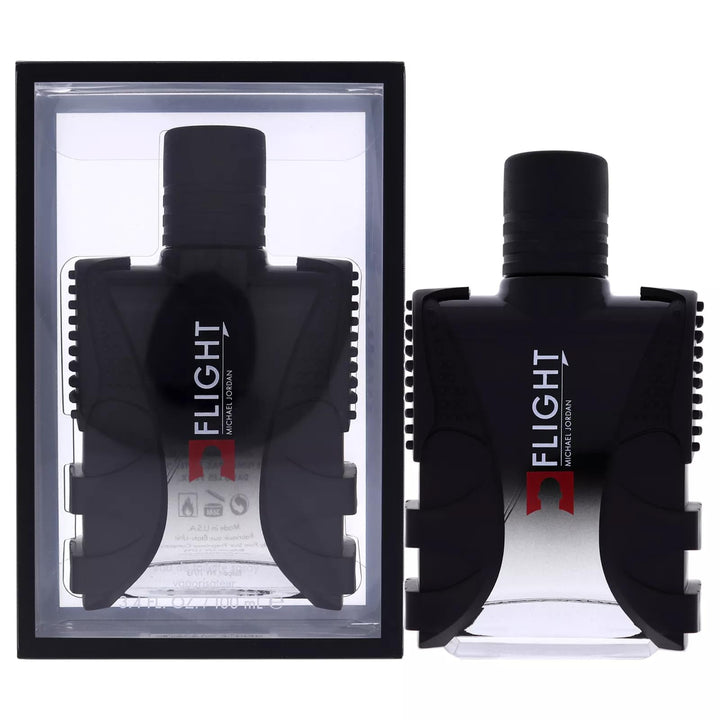Michael Jordan Flight bottle front view, premium fragrance for daily outings.