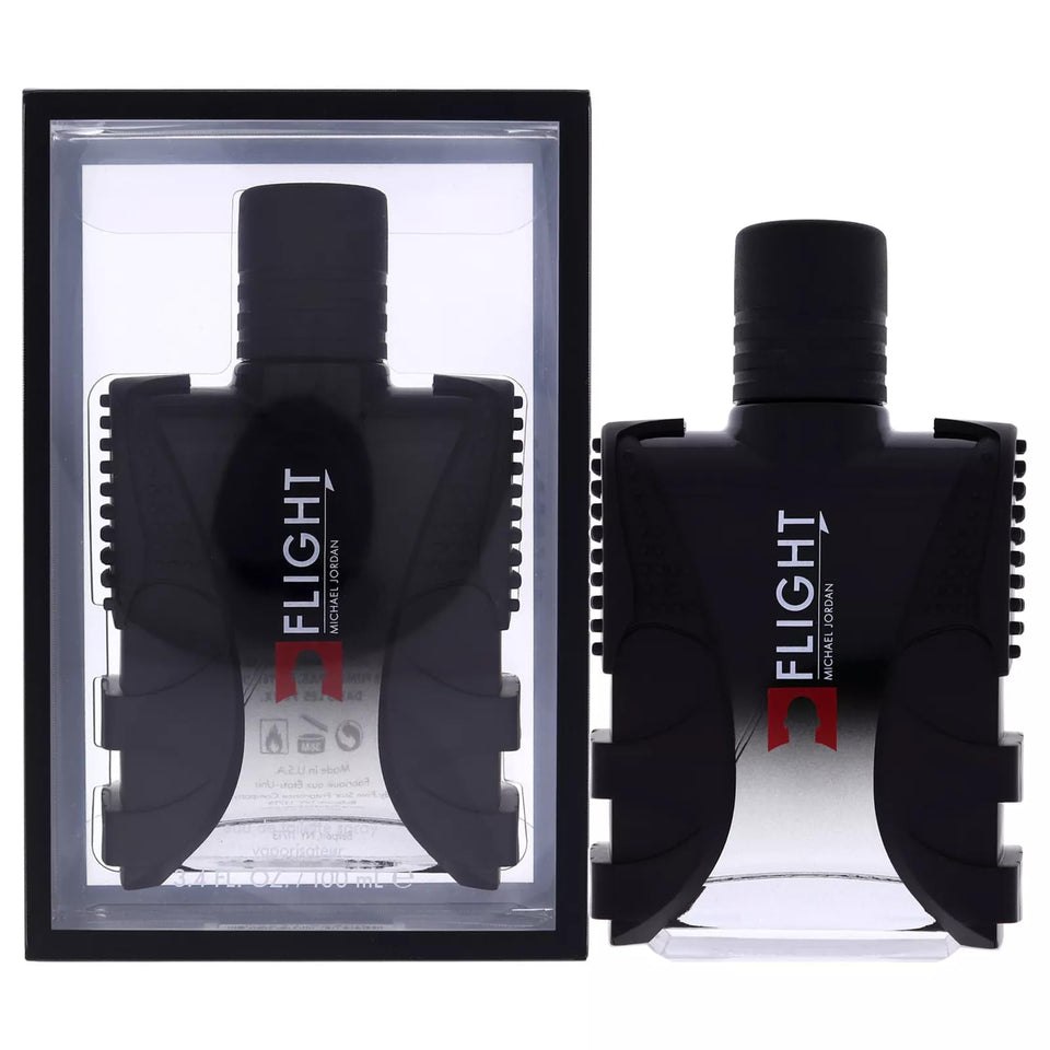Michael Jordan Flight bottle front view, premium fragrance for daily outings.