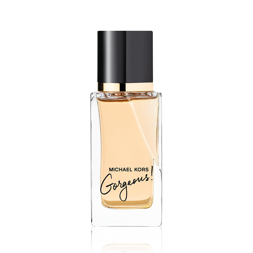 Michael Kors Gorgeous! Eau de Parfum bottle, vivid floral woody aroma for elegant daily wear