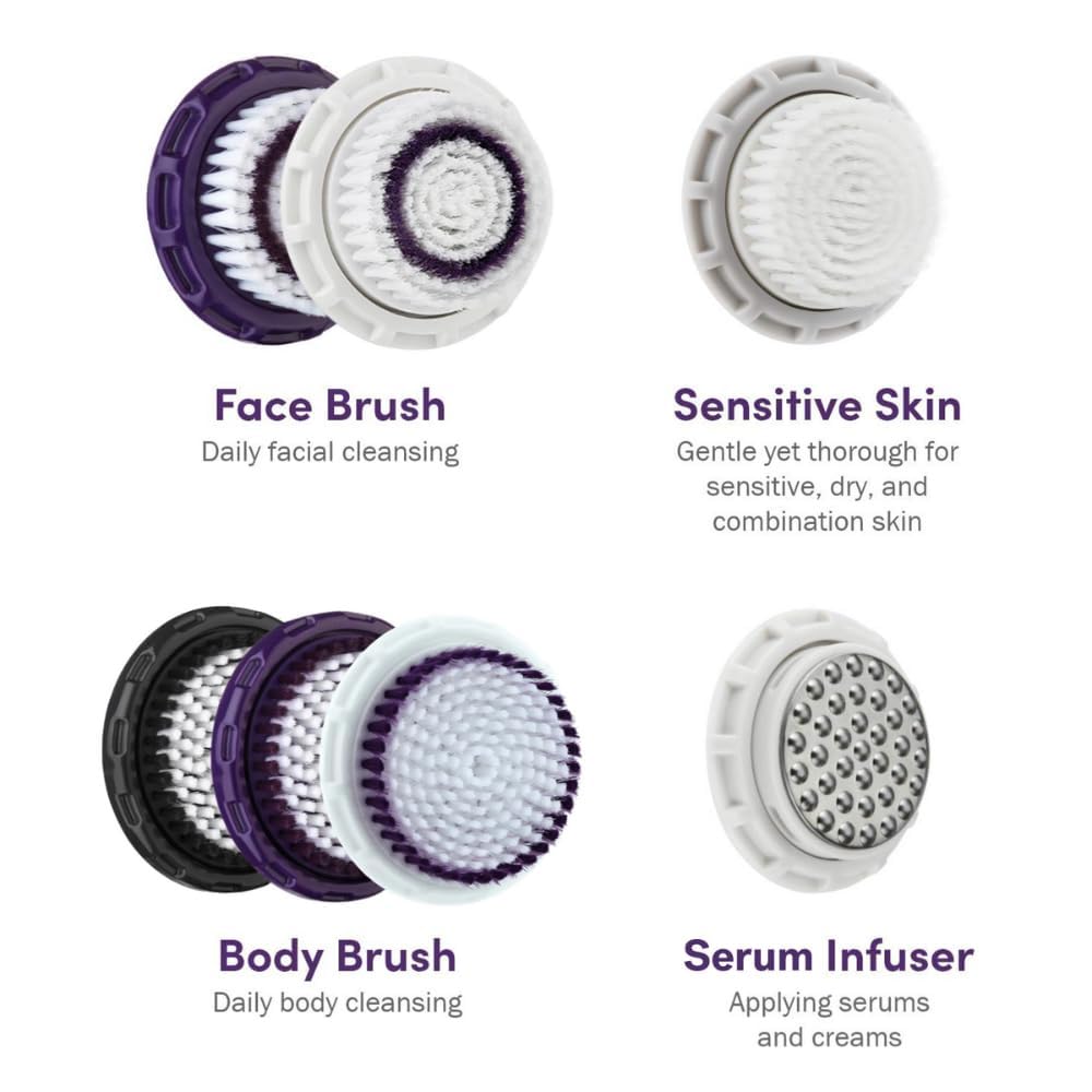 MICHAEL TODD Soniclear Petite replacement brush head for all skin types and gentle exfoliation