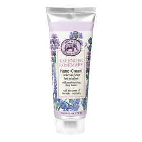 Michel Design Works hand cream texture close-up showing rich formula for quick absorption