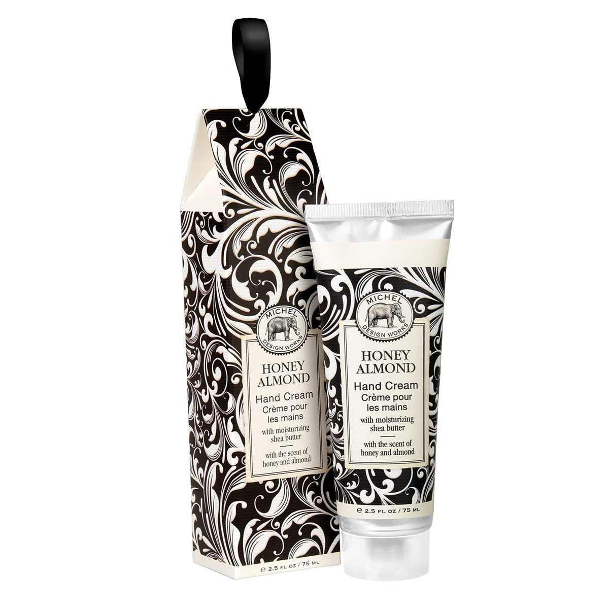 Michel Design Works Large Hand Cream Honey Almond jar ready for daily hand care