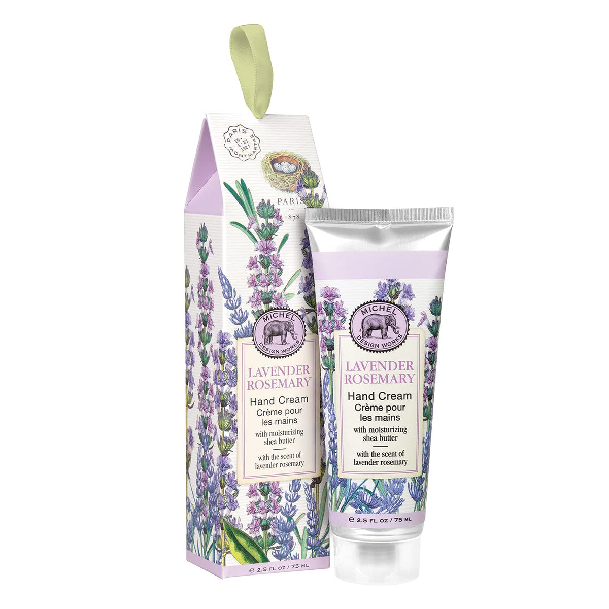 Michel Design Works large hand cream bottle with lavender rosemary scent for daily use