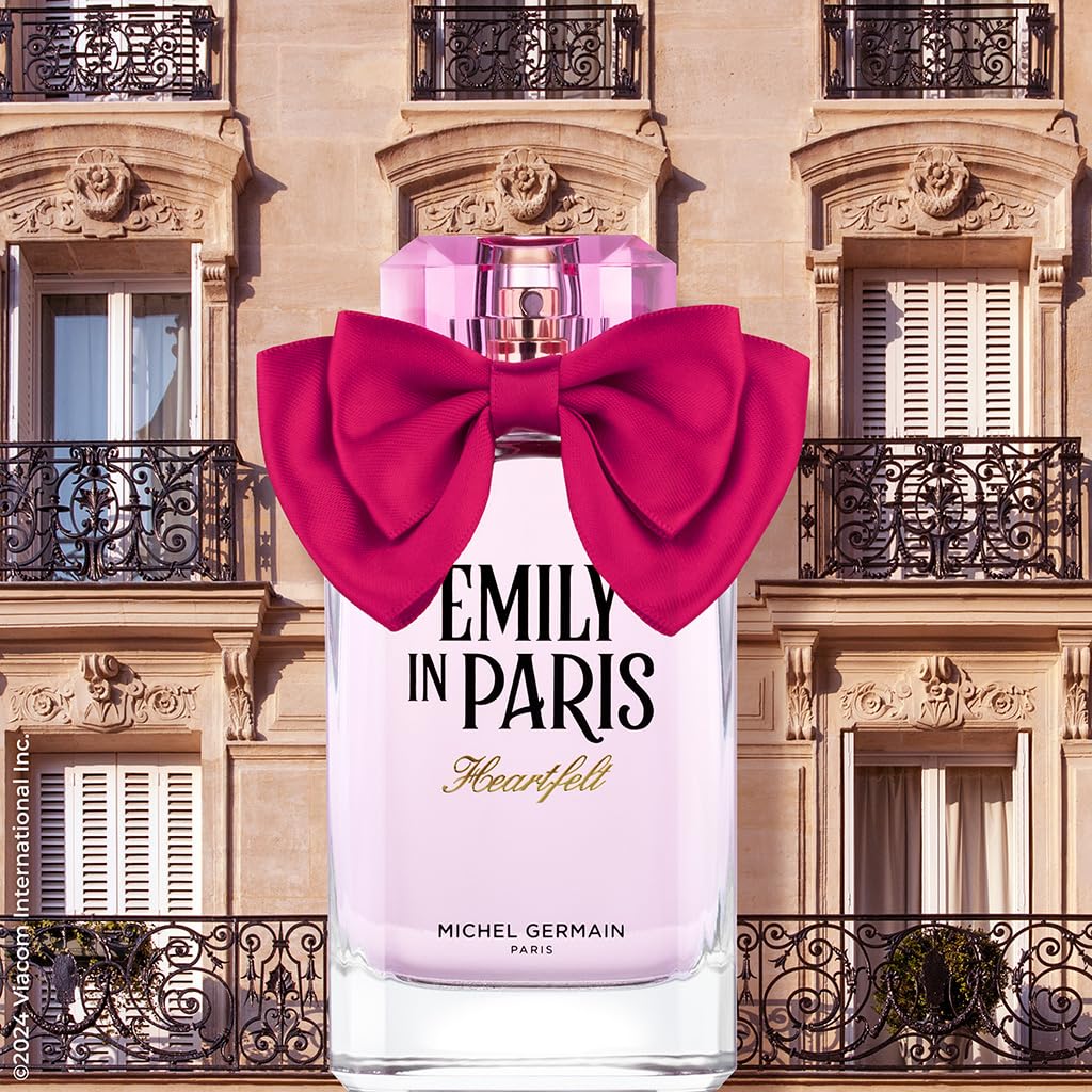 Michel Germain Emily in Paris lifestyle scene suggests versatile fragrance for dates and events