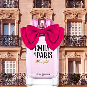 Michel Germain Emily in Paris lifestyle scene suggests versatile fragrance for dates and events