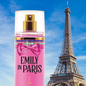 Michel Germain Emily in Paris rose and jasmine heart note image for romance-inspired scent.