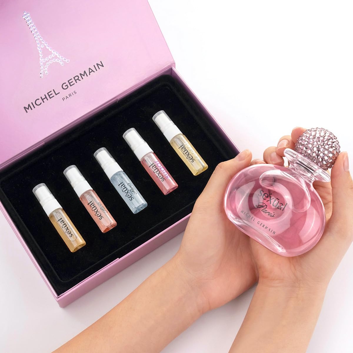 Michel Germain Sexual Discovery Set outer box, gift-ready presentation.