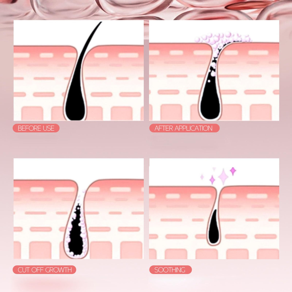 Barebliss cream texture on skin demonstrates nourishing care