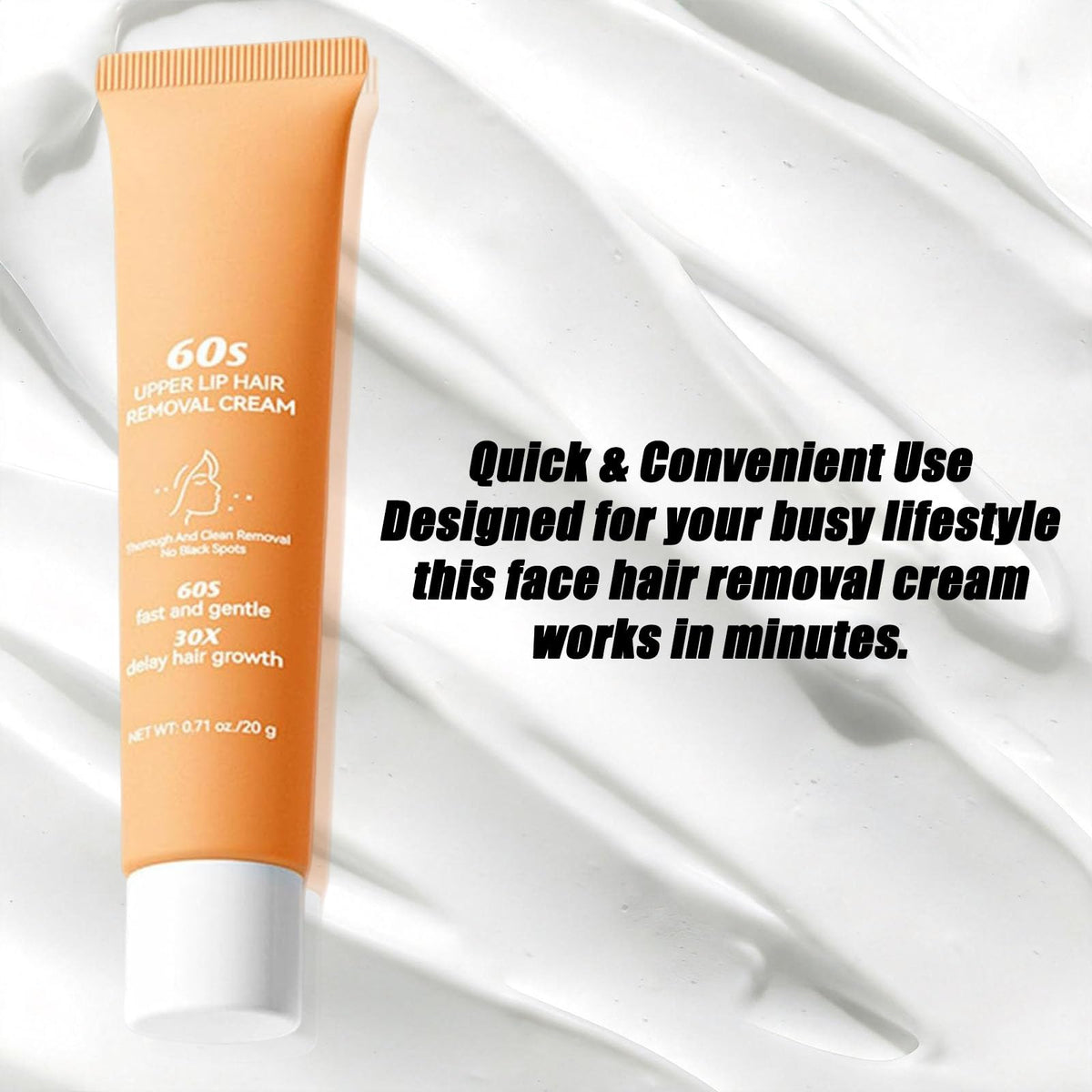 Close-up of Joy formula nourishing the skin after use