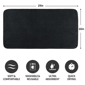 MICROFI towels close-up showing lint-free surface for smooth results.