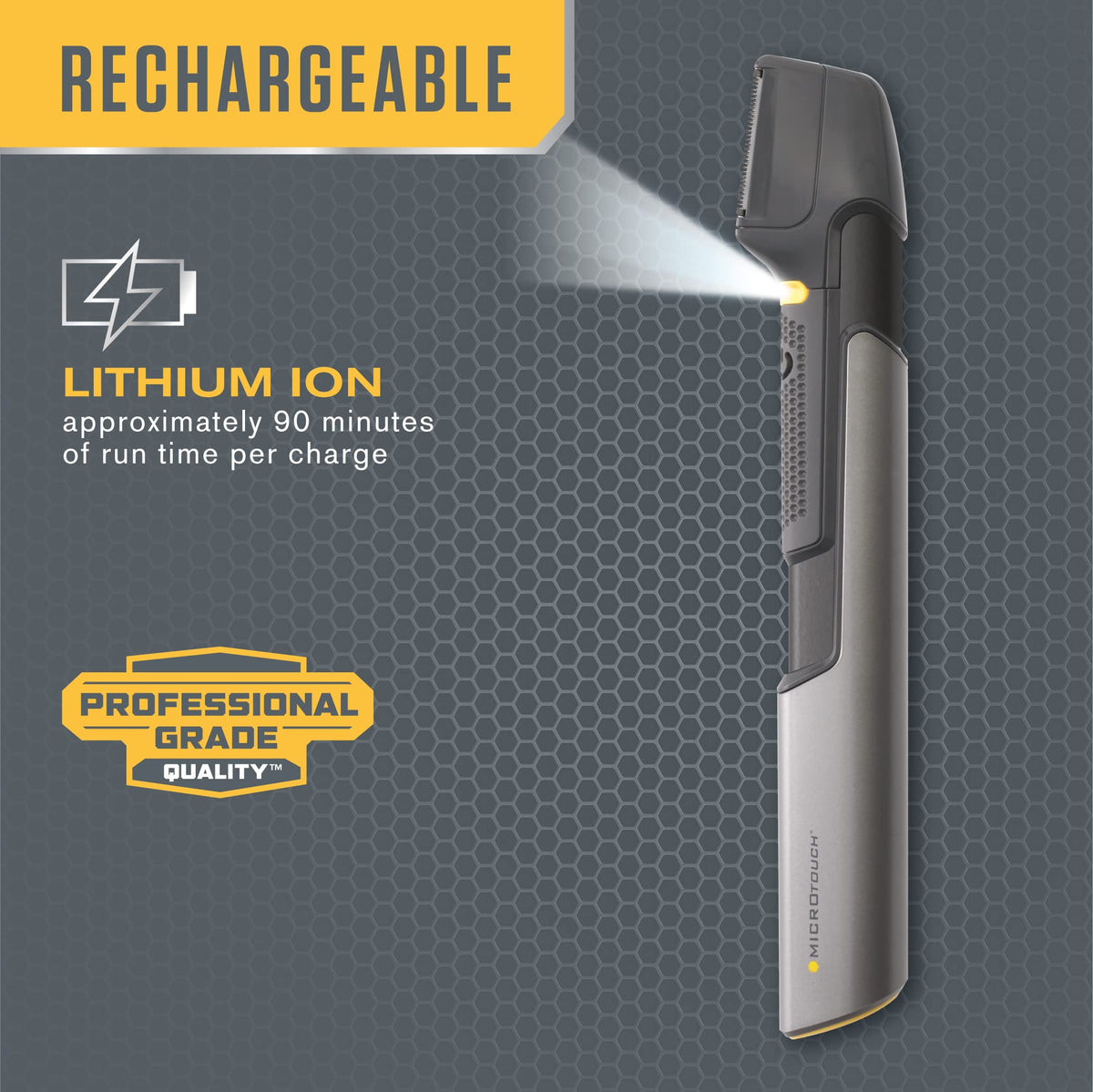 MicroTouch TRIM PRO attachment-1-4-inch provides adjustable guides for precise trims.