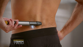 MicroTouch TRIM PRO USB-charging indicates convenient recharge on the go.