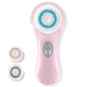 Microtree electric facial cleansing brush with sonic vibration for gentle cleansing
