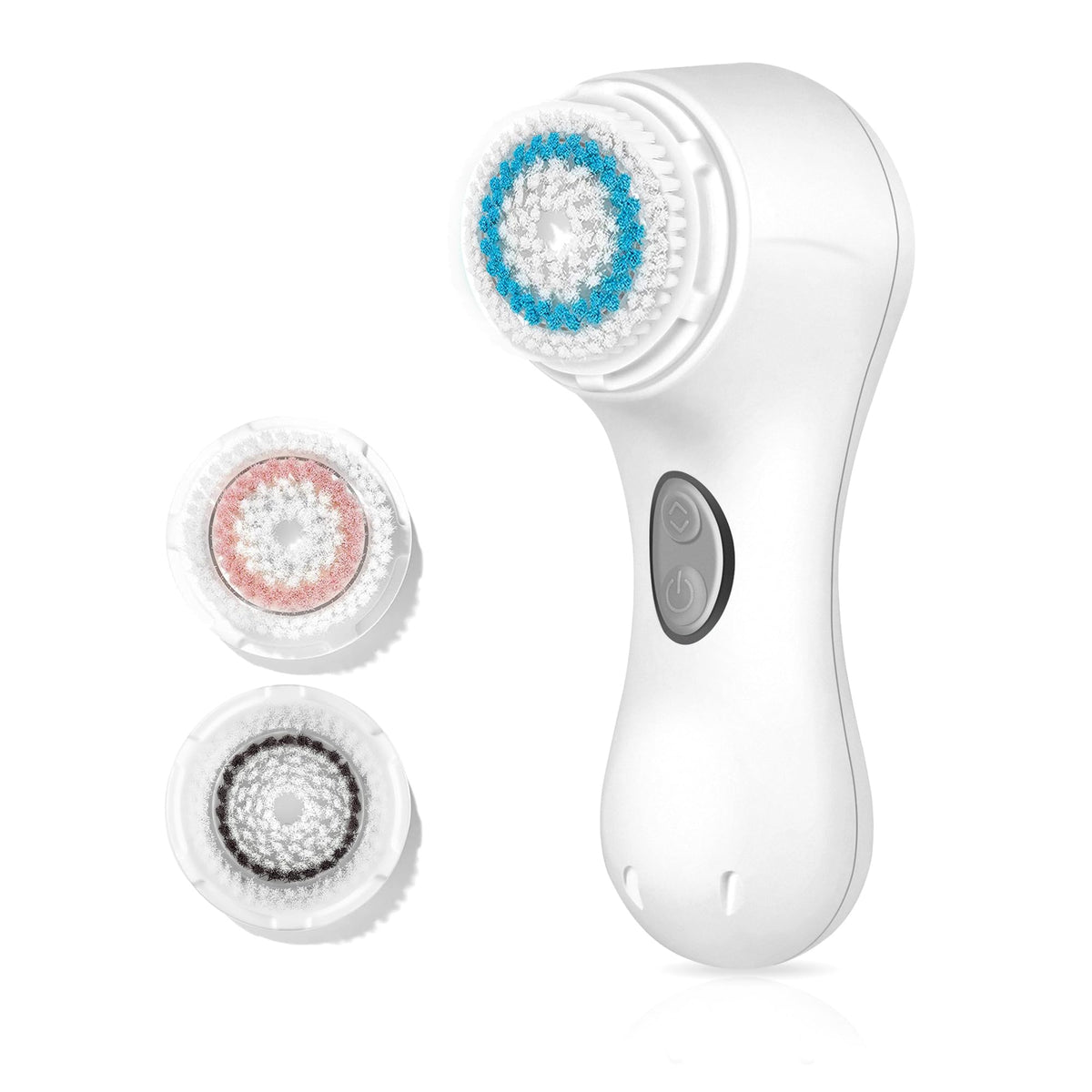Microtree electric facial cleansing brush with ultrasonic vibration for deep-clean results