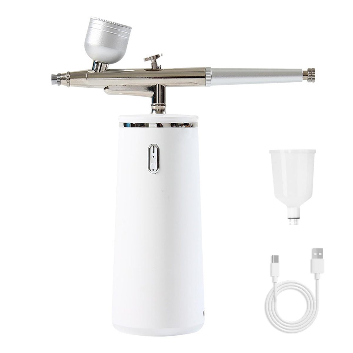 Microtree Nano Facial Steamer front view for compact, portable home spa use.