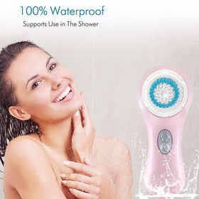 Microtree replacement brush heads included for ongoing skincare