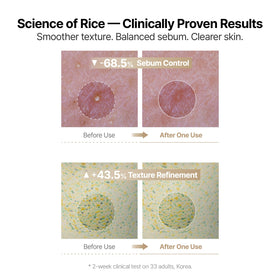MIDHA rice bran water formula illustration shows natural ingredients