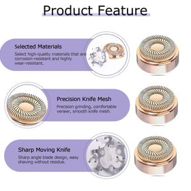 Midnt Gen2 dual-head precision design for closer shave.