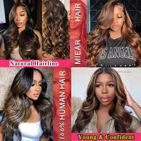 miear hd transparent lace frontal provides seamless scalp appearance