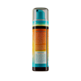 Mielle Mango Tulsi Mousse Texture close-up highlights lightweight hold