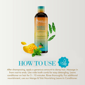 Shower steam with Mango & Tulsi fragrance in conditioner