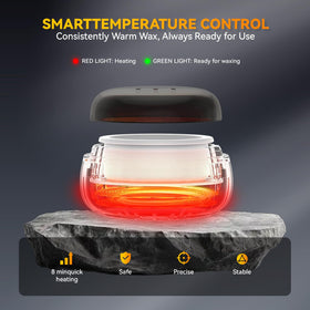 Miemieyo Nose Wax Kit with smart constant temperature for controlled removal.
