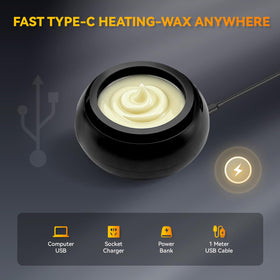 Miemieyo Type-C fast heat enables quick sessions.