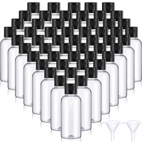 Mifoci 2oz clear bottle with flip cap for travel and refillable use.