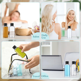 DIY gift bottle idea featuring Mifoci bottles for homemade products.