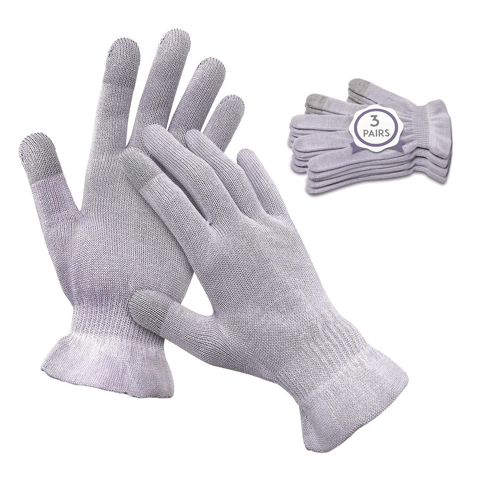 The MIG4U Moisturizing Beauty Gloves packaging image for overnight hydration.