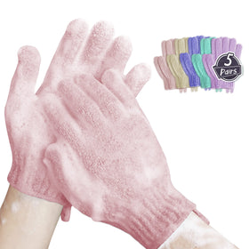 Mig4U shower scrub gloves blue for vibrant exfoliation and smoother skin