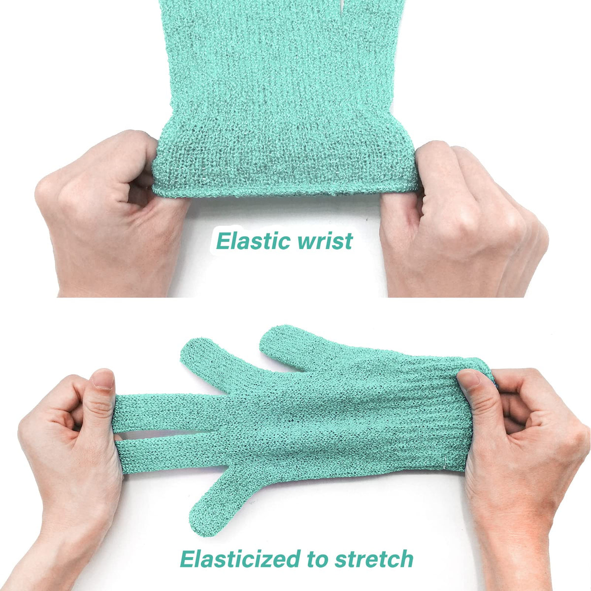 Mig4U shower scrub gloves purple provide firm grip and effective exfoliation