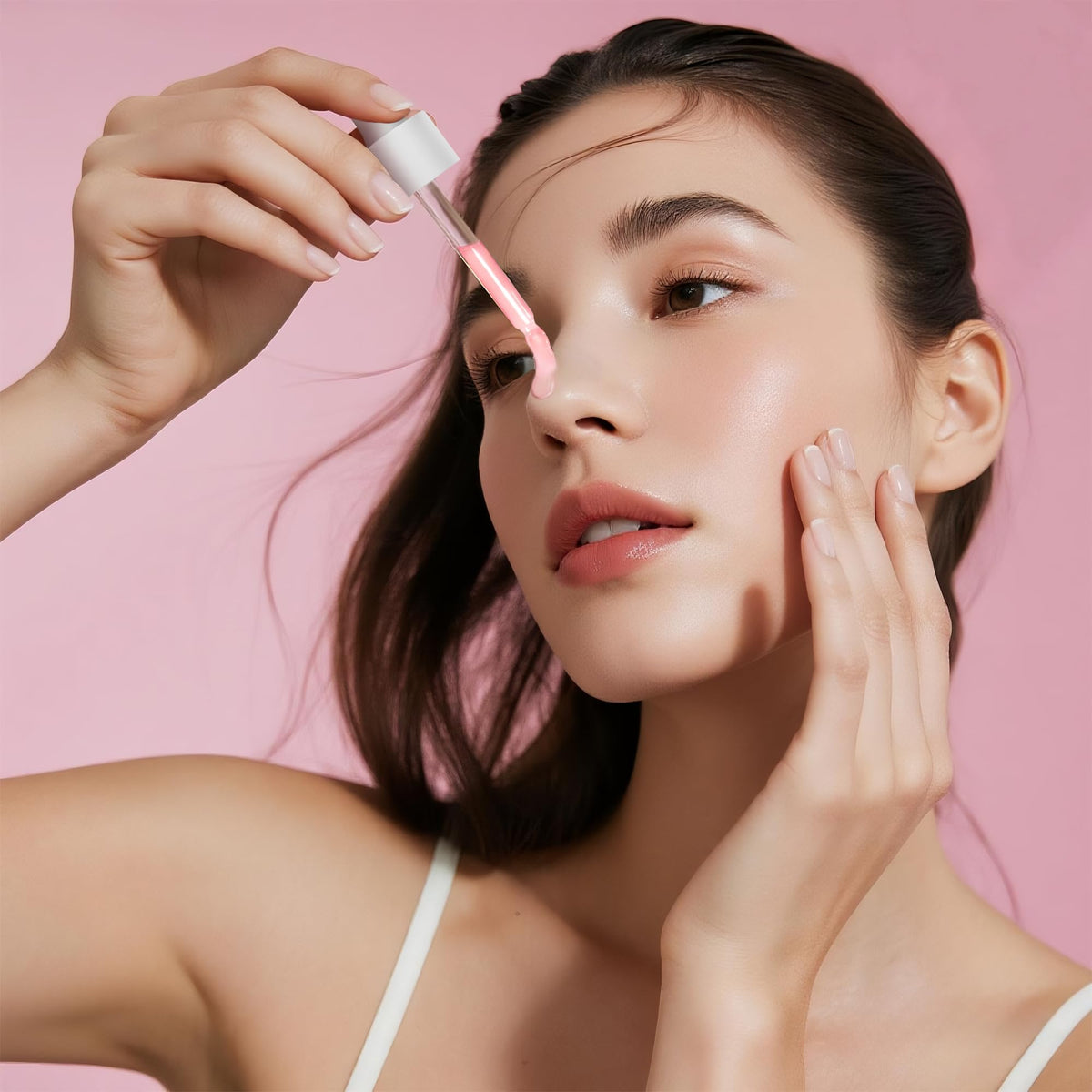 Mignor PDRN Serum flatlay suggests daily skincare routine.