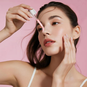Mignor PDRN Serum flatlay suggests daily skincare routine.