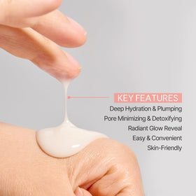 MIGUHARA Glass skin glow shot showing dewy, camera-ready complexion