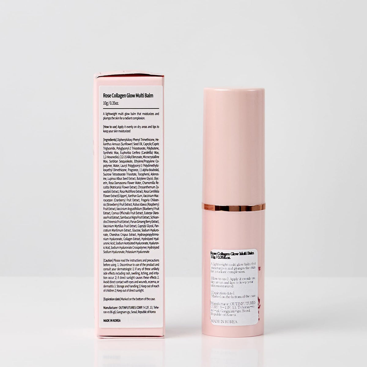 MIGUHARA Rose Collagen Glow Multi Balm compact on-the-go in a purse