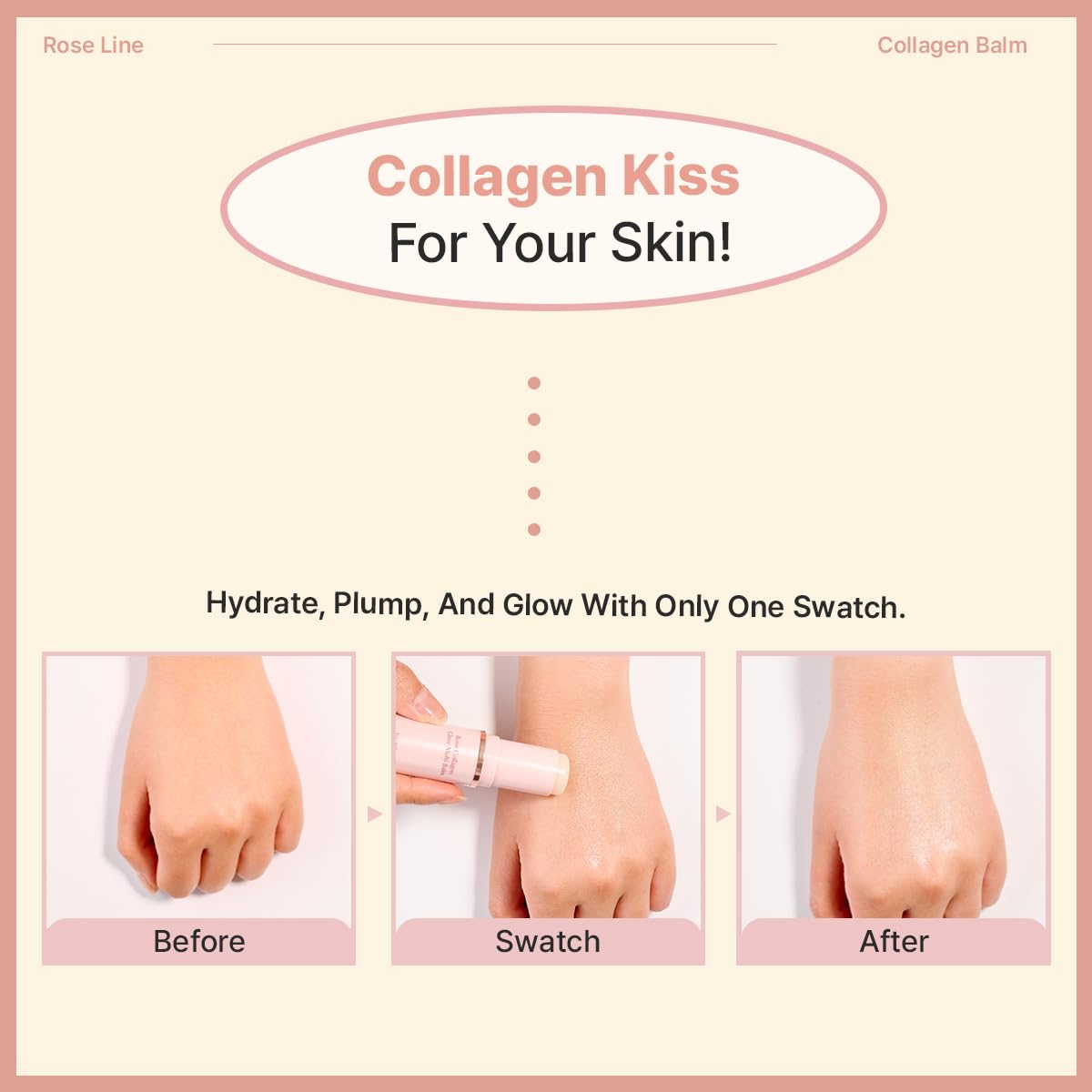 MIGUHARA Rose Collagen Glow Multi Balm half-size closeup focusing on compact design