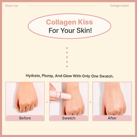 MIGUHARA Rose Collagen Glow Multi Balm half-size closeup focusing on compact design
