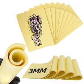 MIHERT blank tattoo practice skin 8x6 inches, double-sided for versatile design work.