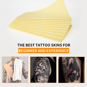 MIHERT easy-clean tattoo practice skin sheets ideal for beginners and pros.