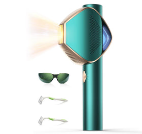 Mihilo IPL device front view highlighting quick 0.8s flash for full body sessions