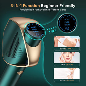 Mihilo IPL skin sensor ensures safe contact before each flash