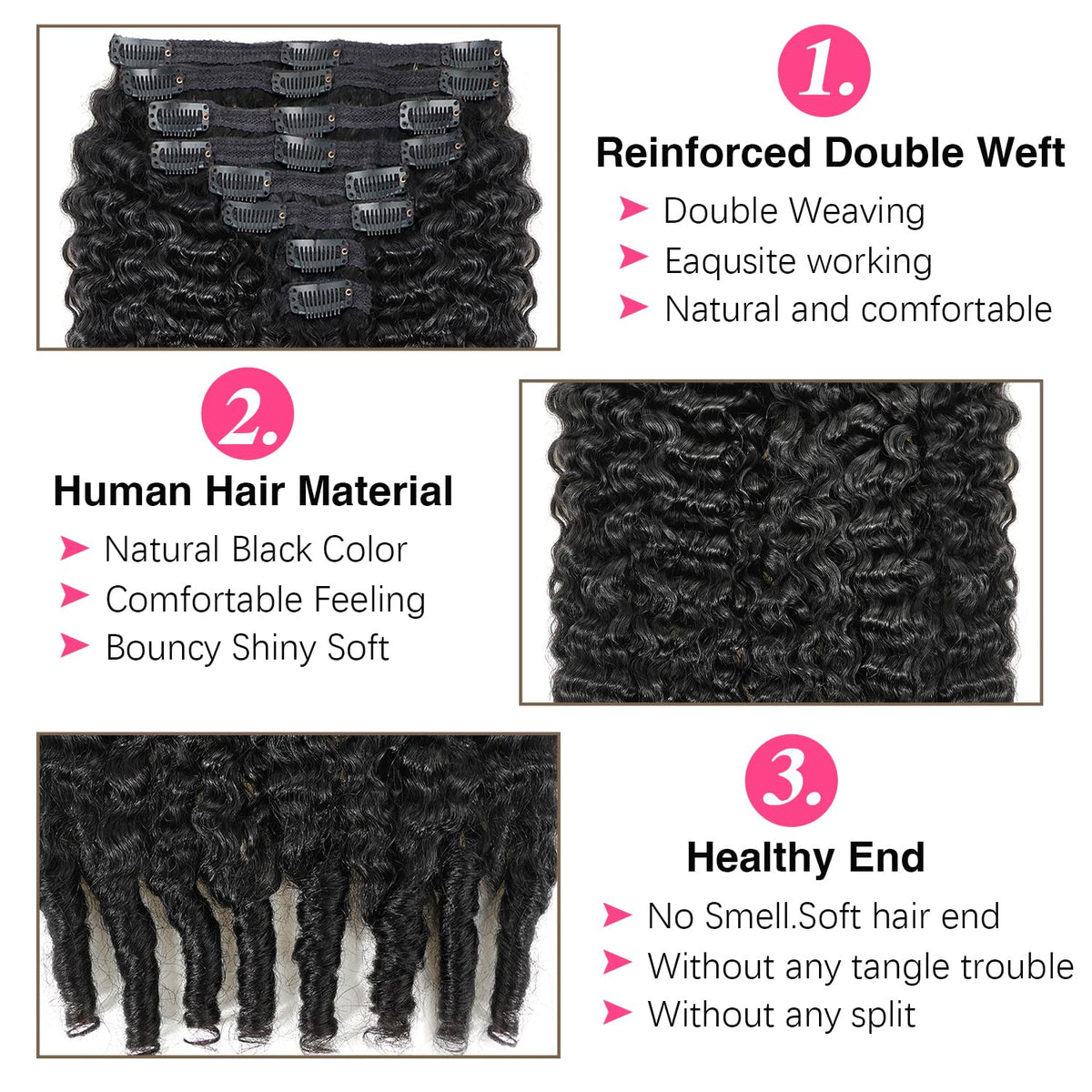 Mihugass 120g eight-piece set provides versatile volume and coverage.