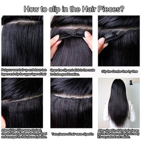 Mihugass affordable real-hair clip-ins offer salon-like volume