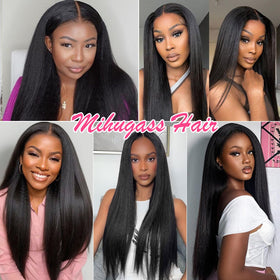 Mihugass 100% Remy human hair quality for long-lasting extensions