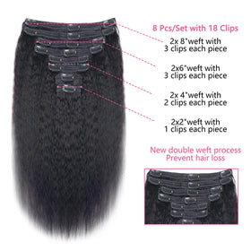 Mihugass secure clips keep extensions in place all day